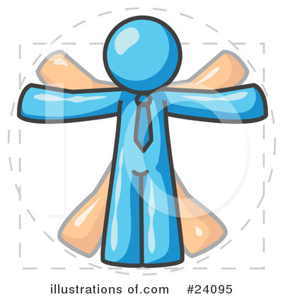 Light Blue Collection Clipart #24095 by Leo Blanchette