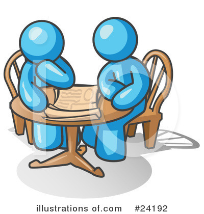 Paperwork Clipart #24192 by Leo Blanchette