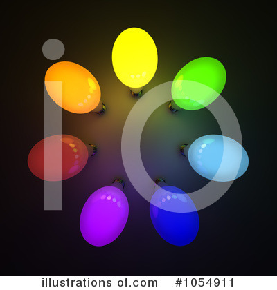 Light Bulbs Clipart #1054911 by stockillustrations