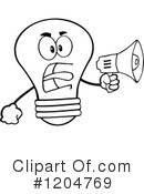 Light Bulb Clipart #1204769 by Hit Toon