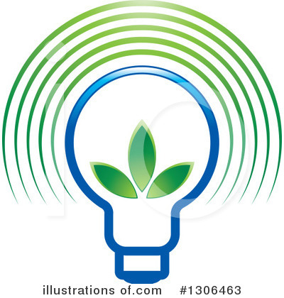 Royalty-Free (RF) Light Bulb Clipart Illustration by Lal Perera - Stock Sample #1306463