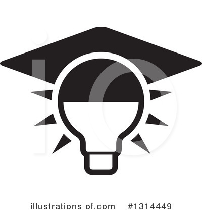 Royalty-Free (RF) Light Bulb Clipart Illustration by Lal Perera - Stock Sample #1314449