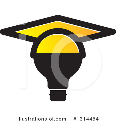 Royalty-Free (RF) Light Bulb Clipart Illustration by Lal Perera - Stock Sample #1314454