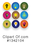 Light Bulb Clipart #1342104 by ColorMagic