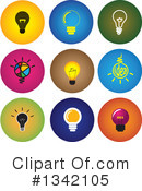 Light Bulb Clipart #1342105 by ColorMagic