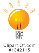 Light Bulb Clipart #1342115 by ColorMagic