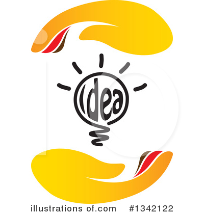 Royalty-Free (RF) Light Bulb Clipart Illustration by ColorMagic - Stock Sample #1342122