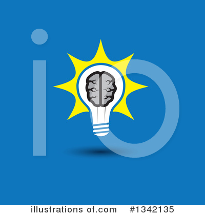 Royalty-Free (RF) Light Bulb Clipart Illustration by ColorMagic - Stock Sample #1342135