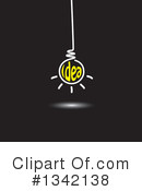 Light Bulb Clipart #1342138 by ColorMagic