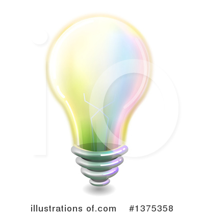 Light Bulb Clipart #1375358 by BNP Design Studio
