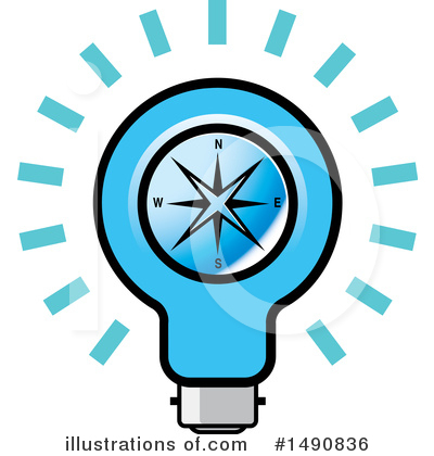 Royalty-Free (RF) Light Bulb Clipart Illustration by Lal Perera - Stock Sample #1490836