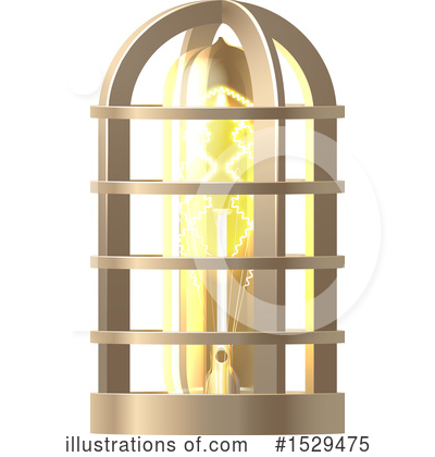 Royalty-Free (RF) Light Bulb Clipart Illustration by AtStockIllustration - Stock Sample #1529475
