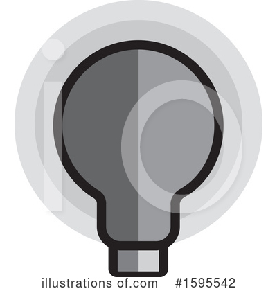 Lightbulb Clipart #1595542 by Lal Perera
