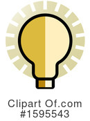 Light Bulb Clipart #1595543 by Lal Perera