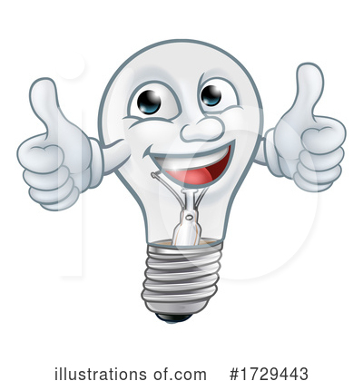 Royalty-Free (RF) Light Bulb Clipart Illustration by AtStockIllustration - Stock Sample #1729443
