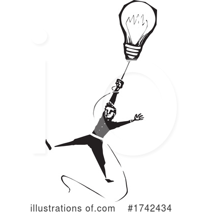 Royalty-Free (RF) Light Bulb Clipart Illustration by xunantunich - Stock Sample #1742434