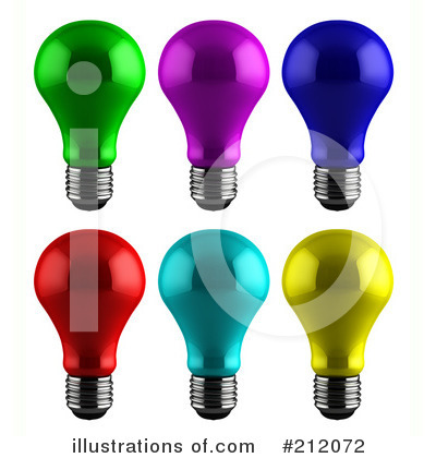 Light Bulbs Clipart #212072 by stockillustrations