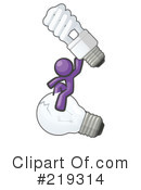 Light Bulb Clipart #219314 by Leo Blanchette