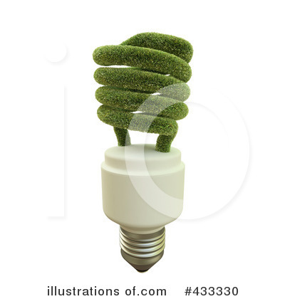 Royalty-Free (RF) Light Bulb Clipart Illustration by Mopic - Stock Sample #433330
