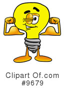 Light Bulb Clipart #9679 by Mascot Junction