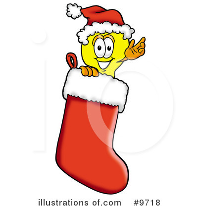 Royalty-Free (RF) Light Bulb Clipart Illustration by Mascot Junction - Stock Sample #9718