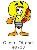 Light Bulb Clipart #9730 by Mascot Junction