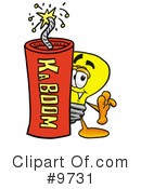 Light Bulb Clipart #9731 by Mascot Junction