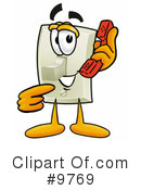 Light Switch Clipart #9769 by Mascot Junction