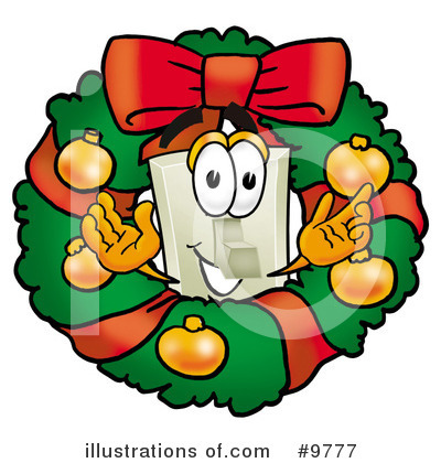 Royalty-Free (RF) Light Switch Clipart Illustration by Mascot Junction - Stock Sample #9777