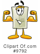 Light Switch Clipart #9792 by Mascot Junction