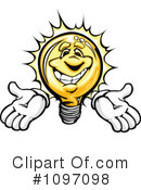 Lightbulb Clipart #1097098 by Chromaco