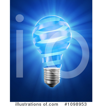 Royalty-Free (RF) Lightbulb Clipart Illustration by Mopic - Stock Sample #1098953