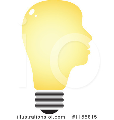 Light Bulb Clipart #1155815 by Andrei Marincas