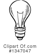 Lightbulb Clipart #1347047 by Vector Tradition SM
