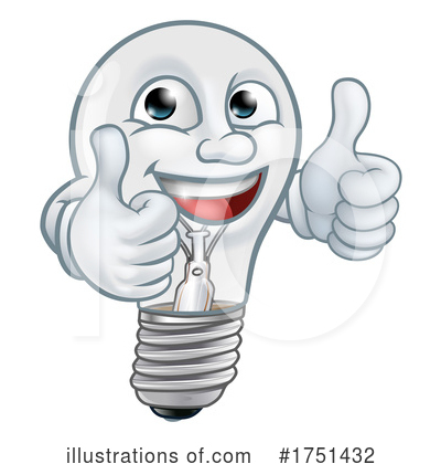 Royalty-Free (RF) Lightbulb Clipart Illustration by AtStockIllustration - Stock Sample #1751432