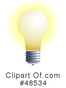 Lightbulb Clipart #48534 by Prawny