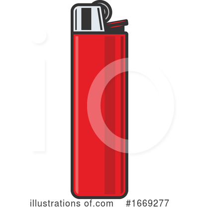 Lighter Clipart #1669277 by Vector Tradition SM