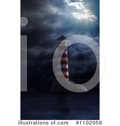 Lighthouse Clipart #1102058 by Mopic
