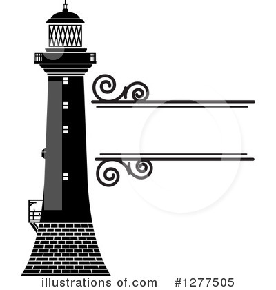 Royalty-Free (RF) Lighthouse Clipart Illustration by Lal Perera - Stock Sample #1277505