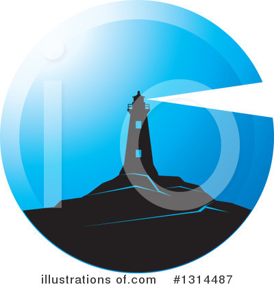 Lighthouse Clipart #1314487 by Lal Perera