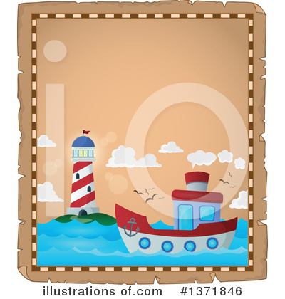 Royalty-Free (RF) Lighthouse Clipart Illustration by visekart - Stock Sample #1371846