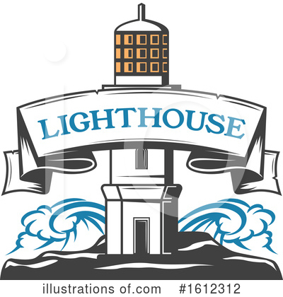 Royalty-Free (RF) Lighthouse Clipart Illustration by Vector Tradition SM - Stock Sample #1612312