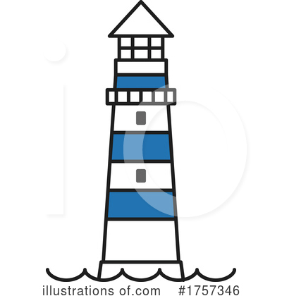 Lighthouse Clipart #1757346 by Vector Tradition SM