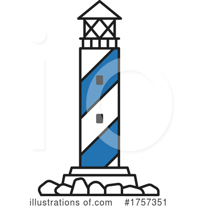 Lighthouse Clipart #1757351 by Vector Tradition SM