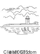 Lighthouse Clipart #1805051 by patrimonio