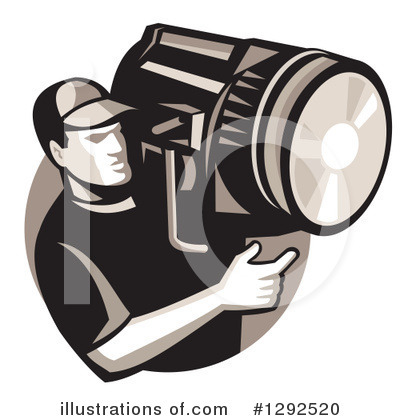 Film Crew Clipart #1292520 by patrimonio