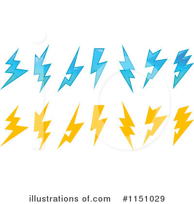 Royalty-Free (RF) Lightning Clipart Illustration by Vector Tradition SM - Stock Sample #1151029