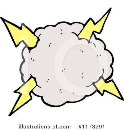 Royalty-Free (RF) Lightning Clipart Illustration by lineartestpilot - Stock Sample #1173291