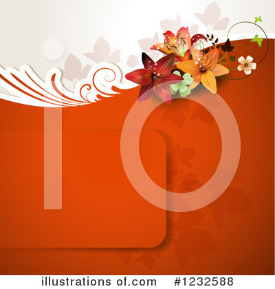 Royalty-Free (RF) Lilies Clipart Illustration by merlinul - Stock Sample #1232588