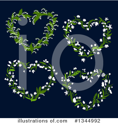 Royalty-Free (RF) Lily Of The Valley Clipart Illustration by Vector Tradition SM - Stock Sample #1344992